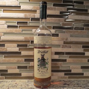 WIllett rye, good stuff! 